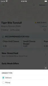 TIGER BITE FAST FOOD screenshot 4