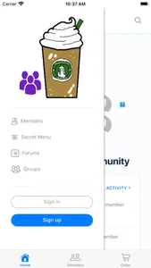 Secret Menu - Starbucks Online screenshot 2