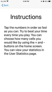 Tap the numbers! screenshot 3