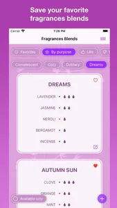 Fragrance Blends screenshot 0