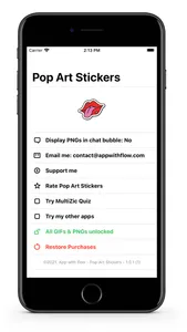 Pop Art - GIFs & Stickers screenshot 0