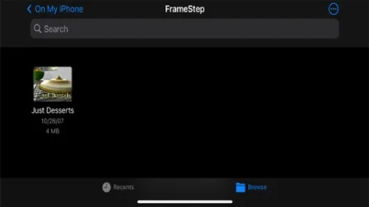 FrameStep screenshot 0