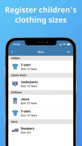 Clothi - Clothing sizes screenshot 7