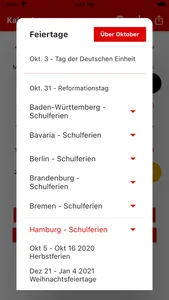 Deutscher Kalender 2023 screenshot 1