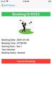 Septa Golf Course Booking screenshot 4