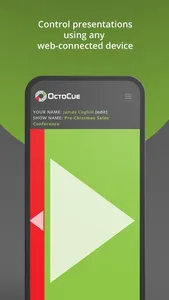 OctoCue Presentation Remote screenshot 1