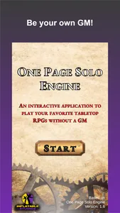 One Page Solo Engine screenshot 0