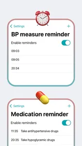 KeepBP - blood pressure app screenshot 7