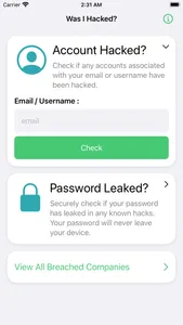 Was I Hacked? screenshot 4
