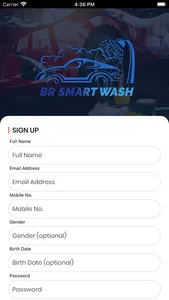 Smartcarwash Customer screenshot 1