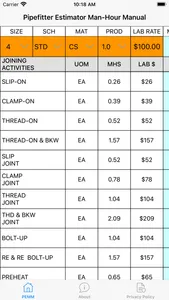 Pipefitter-Estimator screenshot 5