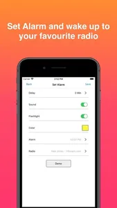 Radio Alarm: Musical Mornings screenshot 2