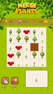 Merge Plants : Relaxing Game screenshot 1