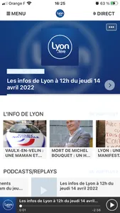 LYON 1ERE, la radio de Lyon. screenshot 0