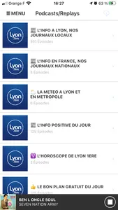 LYON 1ERE, la radio de Lyon. screenshot 1