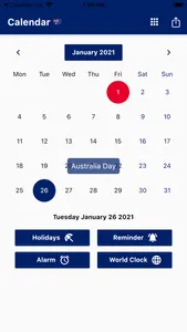 Australian Calendar 2023 screenshot 0