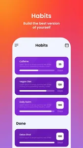 Habist: Daily Routine Planner screenshot 2