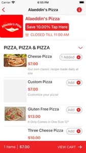 Alaeddin's Pizza screenshot 2