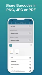 Smart GS1 Barcode Generator screenshot 6