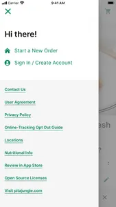 Pita Jungle Ordering screenshot 1