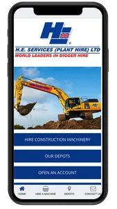 H.E. Services Plant Hire screenshot 0