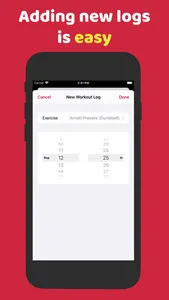 Gym Workout Logs screenshot 1