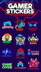 Gamer OP Stickers screenshot 1