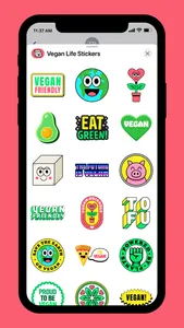 Vegan Life Stickers screenshot 4