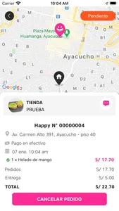 Happy delivery Ayacucho screenshot 6