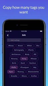 Pro Hashtags Assistant screenshot 2
