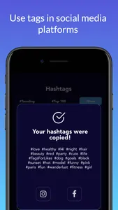 Pro Hashtags Assistant screenshot 3