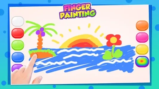 Finger Painting : Jojo games screenshot 3