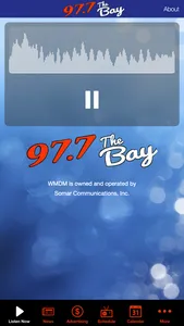 97.7 The Bay WMDM screenshot 0