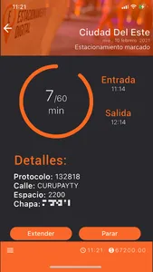 Estacionamiento Digital CDE screenshot 1