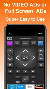 Remote for Vizio TV: iVizSmart screenshot 0