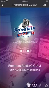 Frontiers Radio C.C.A.J. screenshot 0