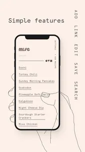 Mise: A minimalist recipe box screenshot 4