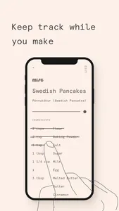 Mise: A minimalist recipe box screenshot 7