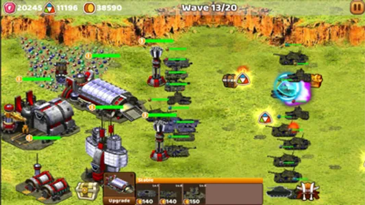 Tank Defend: Red Alert Command screenshot 2