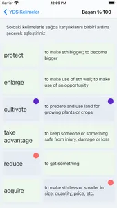 Yds Vocabulary - Yds Kelime screenshot 5