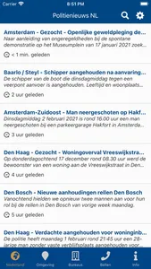 Politie Nieuws NL screenshot 1