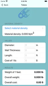 Machining Material Calculators screenshot 4