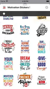 Motivation Stickers ! screenshot 4