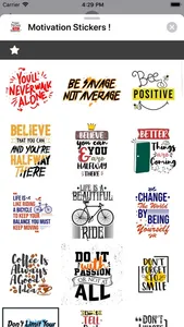 Motivation Stickers ! screenshot 8