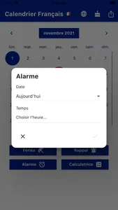 Calendrier Français screenshot 8