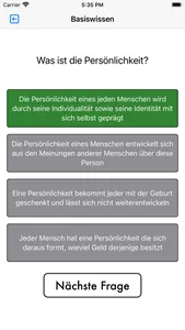 Quiz für persönliches Wachstum screenshot 2