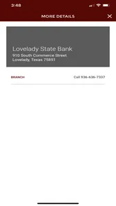 Lovelady State Bank screenshot 3