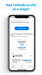 Widgets for LinkedIn screenshot 2
