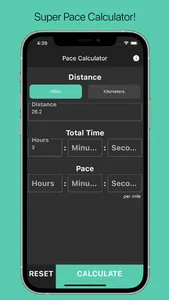 Super Pace Calculator screenshot 0