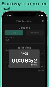 Super Pace Calculator screenshot 2